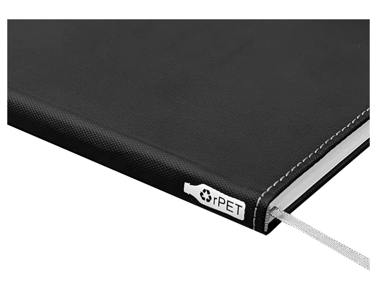 Boston rPET A5 Notebook, Black