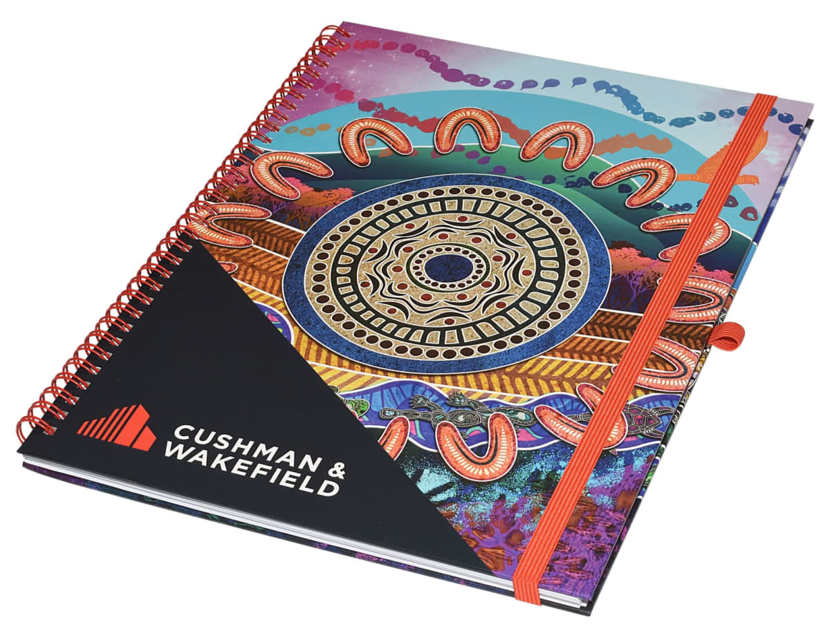 Designa Wiro A4 Side Bound Notebook
