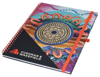 Designa Wiro A4 Side Bound Notebook