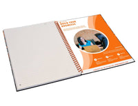 Designa Wiro A4 Side Bound Notebook