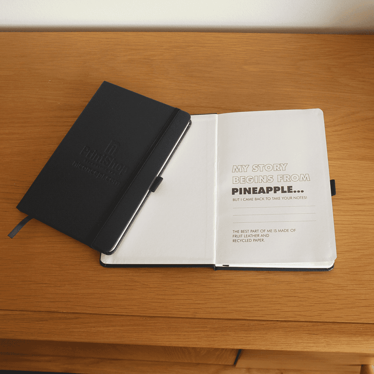 Pineapple Leather Bound JournalBook