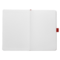 Nova White Bound JournalBook w/ Coloured Accents