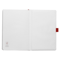 Nova White Bound JournalBook w/ Coloured Accents