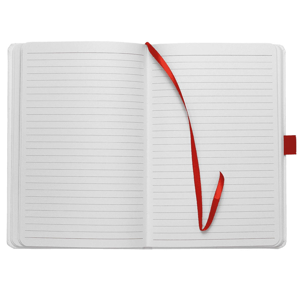 Nova White Bound JournalBook w/ Coloured Accents