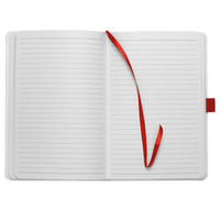 Nova White Bound JournalBook w/ Coloured Accents