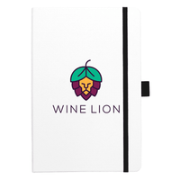 Nova White Bound JournalBook w/ Coloured Accents