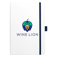 Nova White Bound JournalBook w/ Coloured Accents