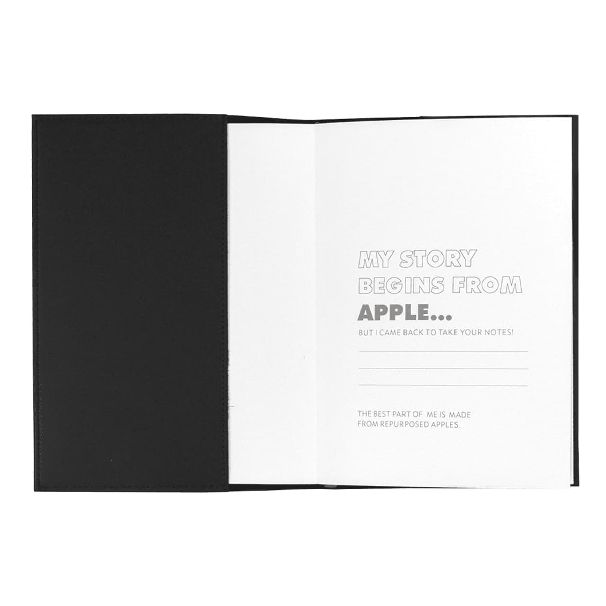 Mela Apple Leather Refillable Journal