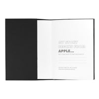 Mela Apple Leather Refillable Journal