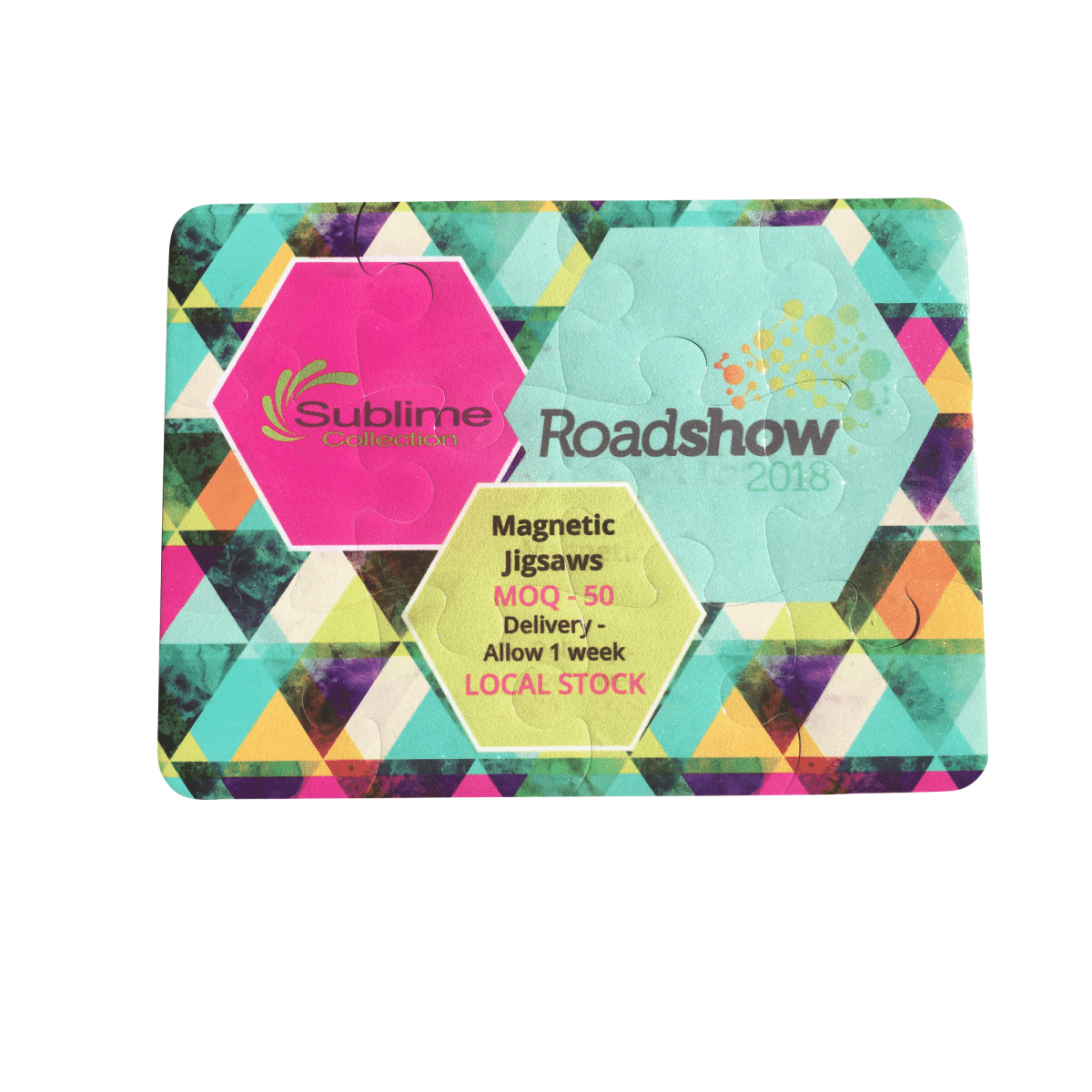 Magnetic Jigsaw Puzzle 12pcs