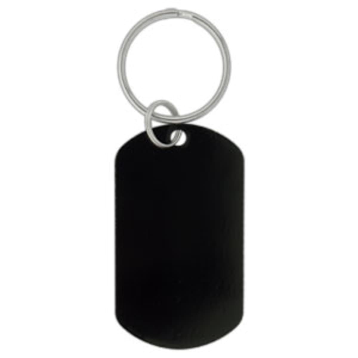 Dog Tag Keychain