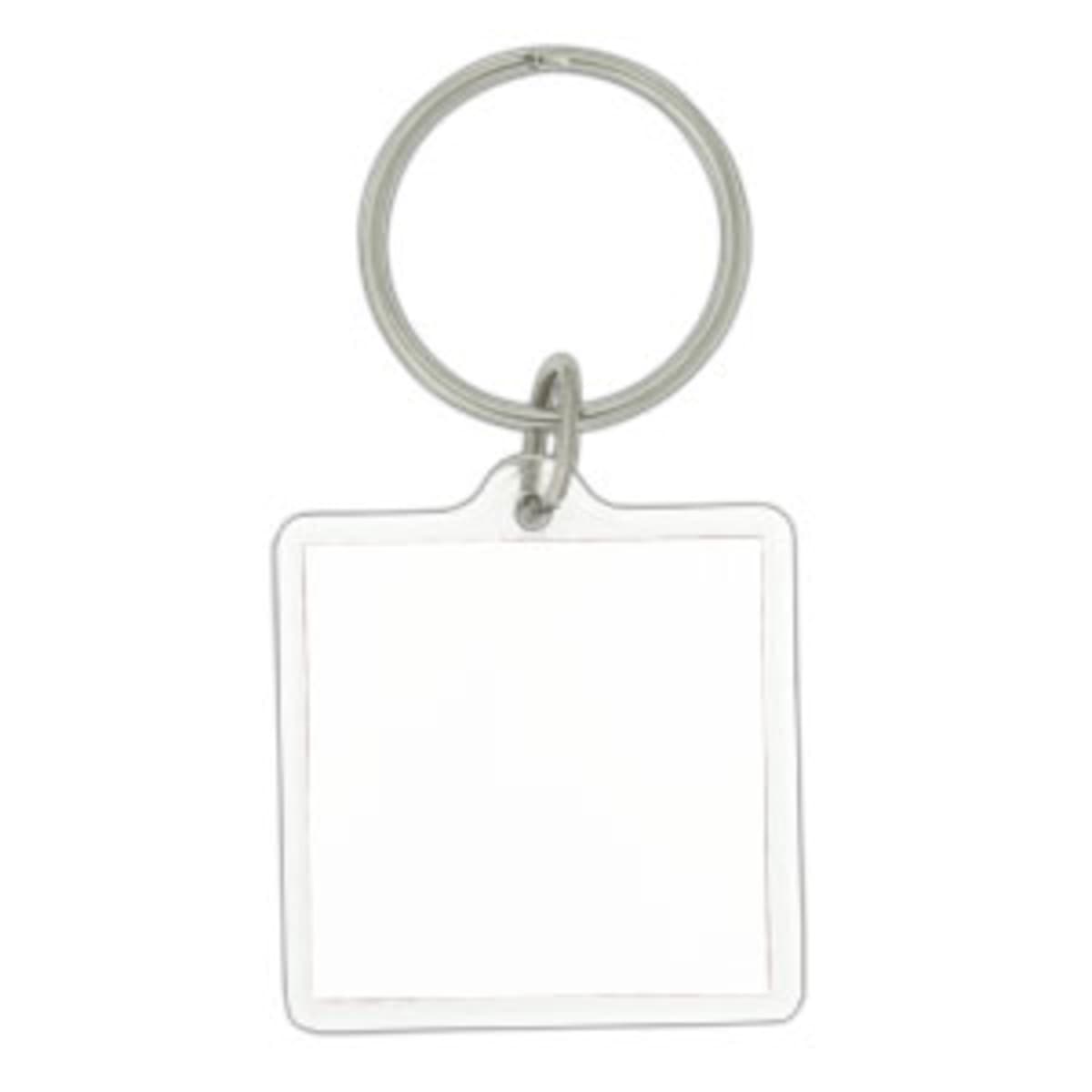 Square Acrylic Keychain