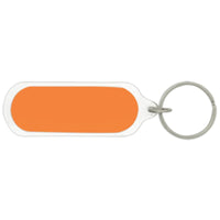 Oval Acrylic Keychain