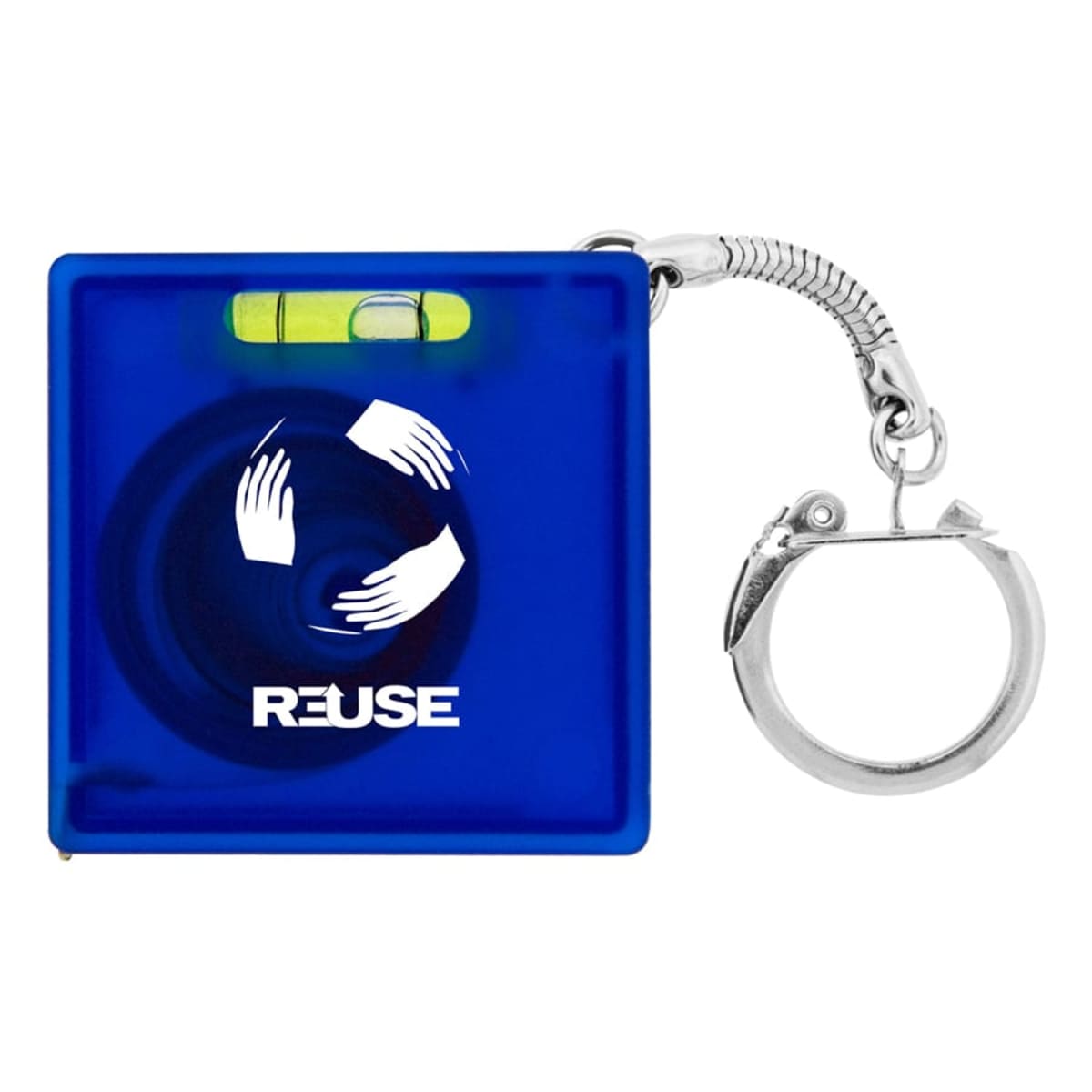 Tape Measure with Level Key Chain