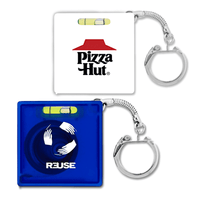 Tape Measure with Level Key Chain