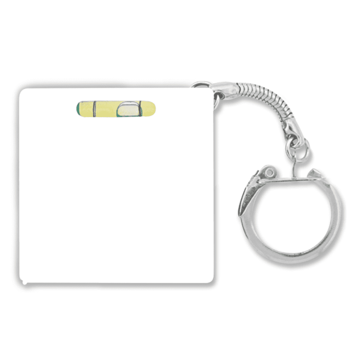 Tape Measure with Level Key Chain