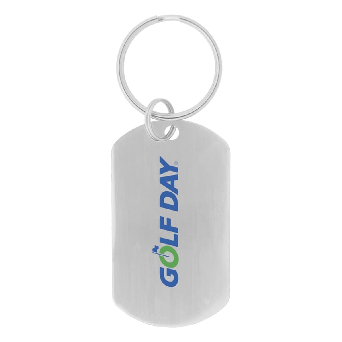 Dog Tag Keychain