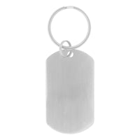 Dog Tag Keychain