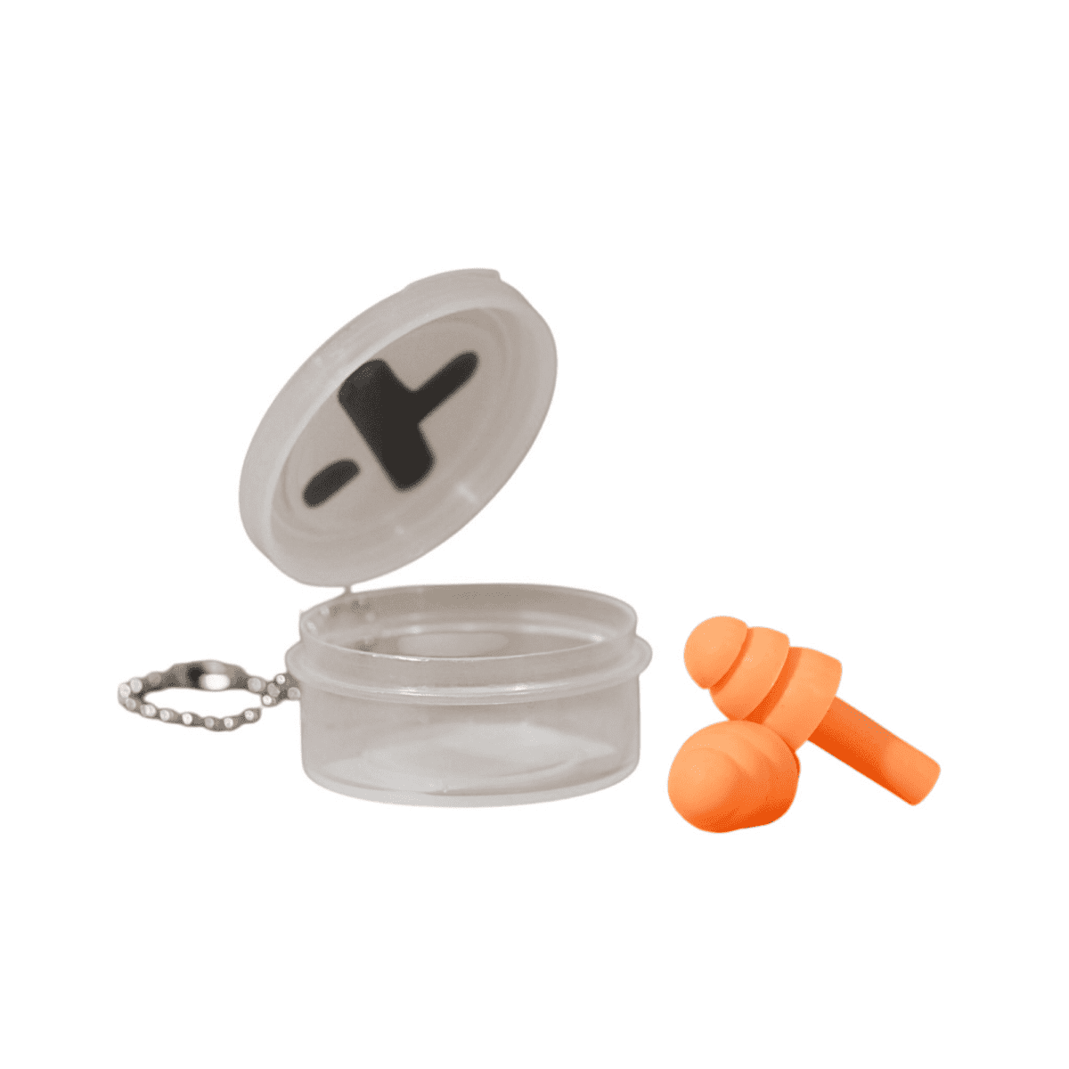 Silicone Earplug Keychain