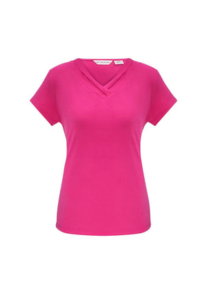 Womens Lana Short Sleeve Top