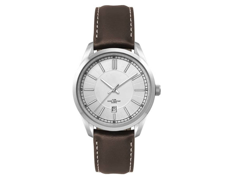 Ladies Casual Dress Watch, Leather Strap