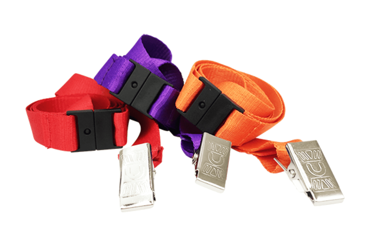 Gemini 20mm Plain Lanyard with Alligator and Breakaway
