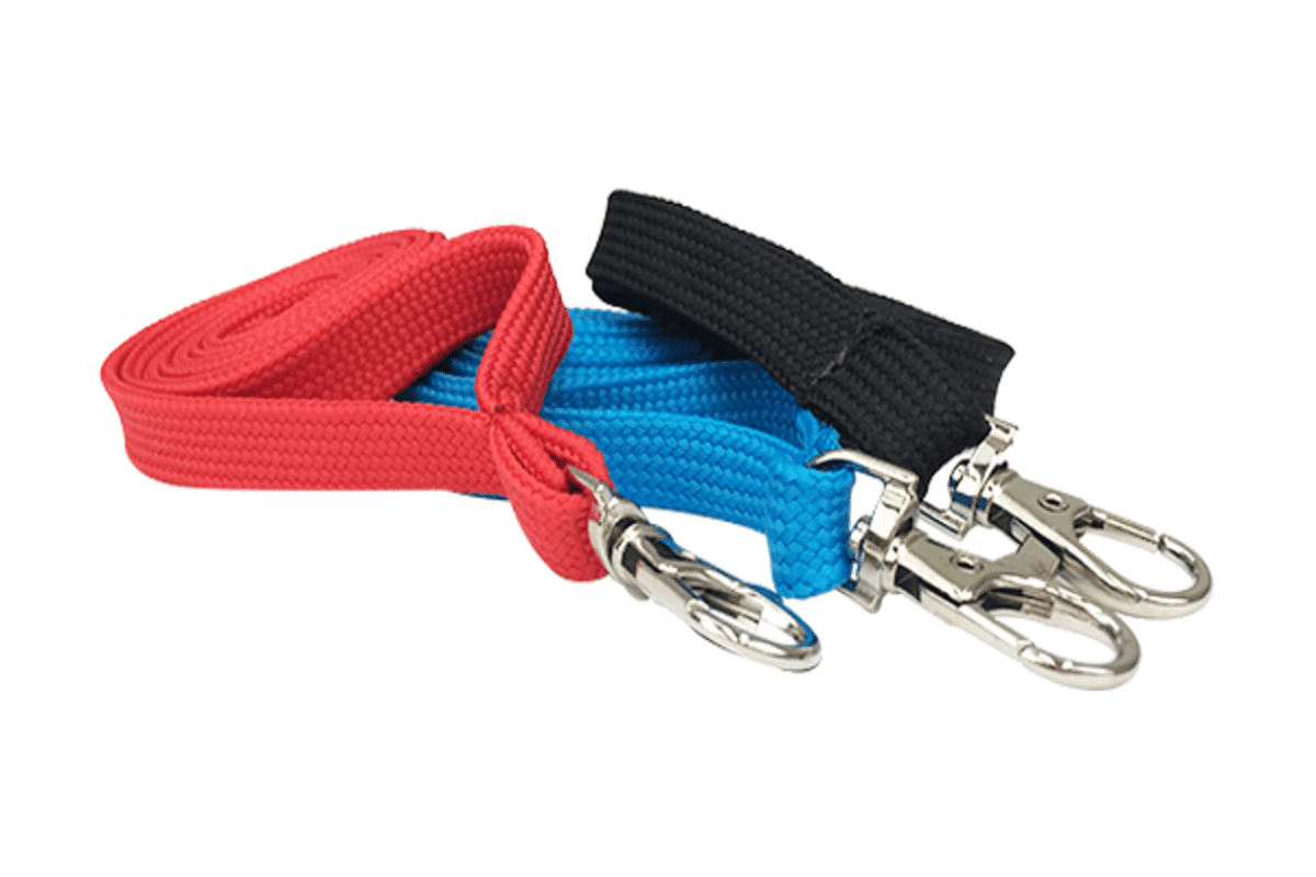Leo Plain 10mm Lanyard with Dog Clip/Carabiner