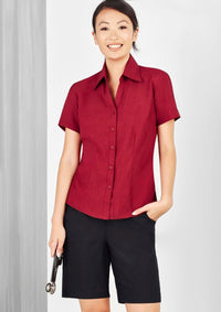 Oasis Ladies Plain Short Sleeve Shirt