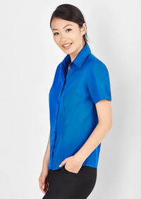 Oasis Ladies Plain Short Sleeve Shirt