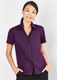 Oasis Ladies Plain Short Sleeve Shirt