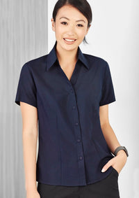 Oasis Ladies Plain Short Sleeve Shirt