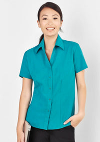 Oasis Ladies Plain Short Sleeve Shirt