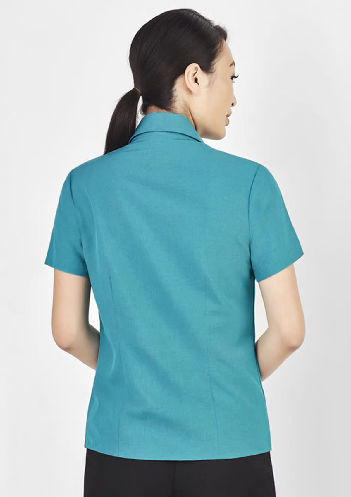 Oasis Ladies Plain Short Sleeve Shirt