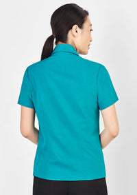 Oasis Ladies Plain Short Sleeve Shirt