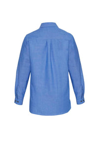 Womens Chambray Long Sleeve Shirt