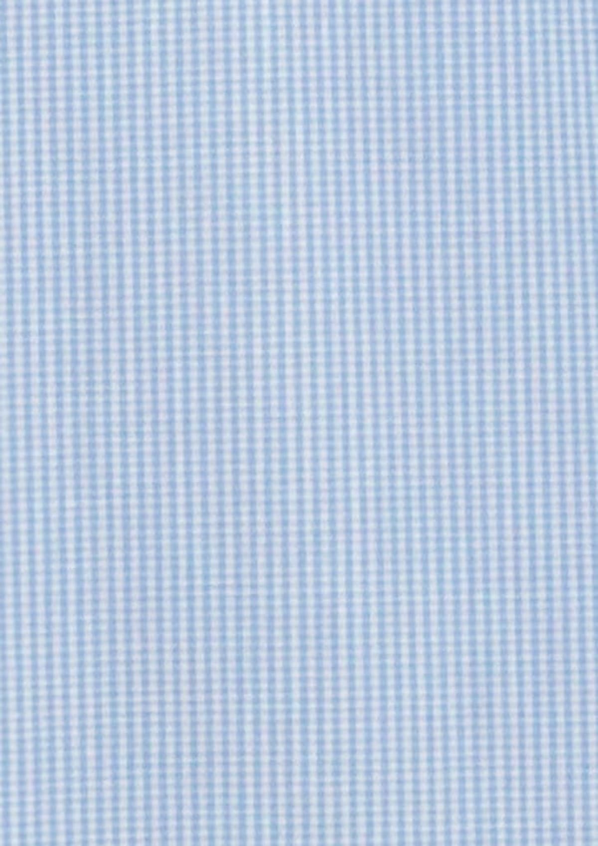 Mens Micro Check Long Sleeve Shirt