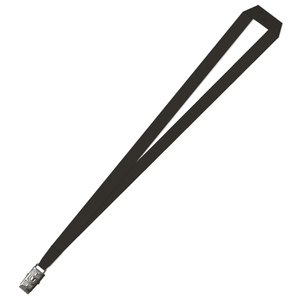 Gemini Plain Lanyard with Alligator Clip - 10mm Polyester