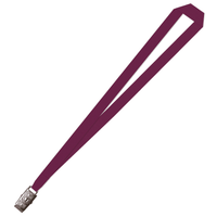 Gemini Plain Lanyard with Alligator Clip