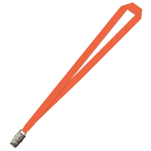 Gemini Plain Lanyard with Alligator Clip - 15mm Polyester