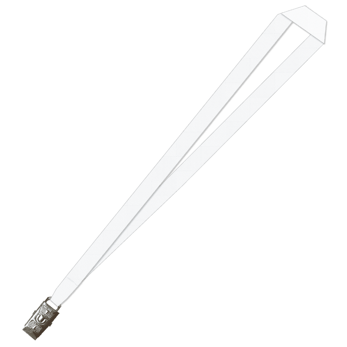 Gemini Plain Lanyard with Alligator Clip