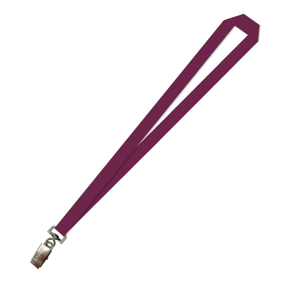 Gemini Plain Lanyard with Alligator Clip