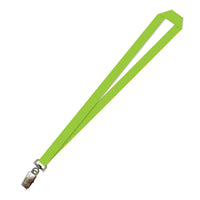 Gemini Plain Lanyard with Alligator Clip - 20mm Polyester
