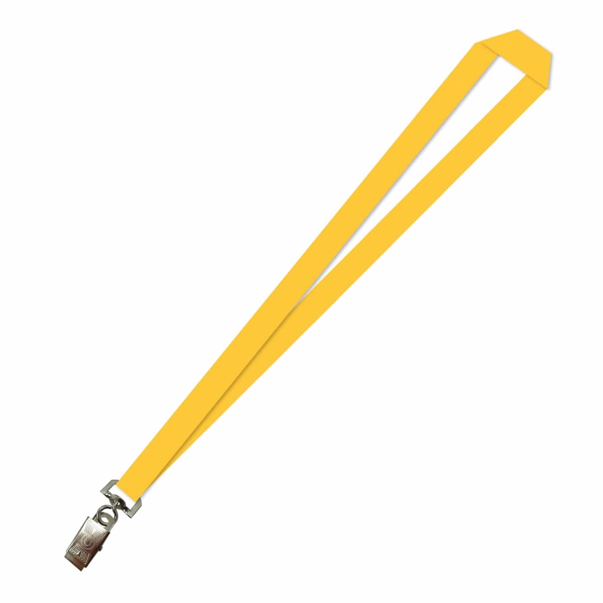 Gemini Plain Lanyard with Alligator Clip - 20mm Polyester