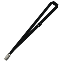 Gemini Plain Lanyard with Alligator Clip and Breakaway