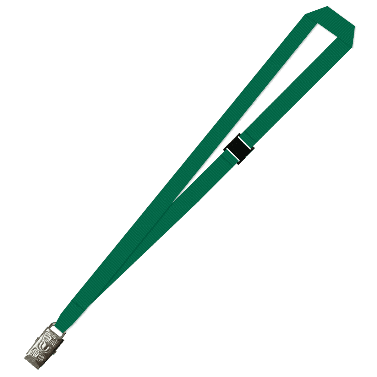 Gemini Plain Lanyard with Alligator Clip and Breakaway
