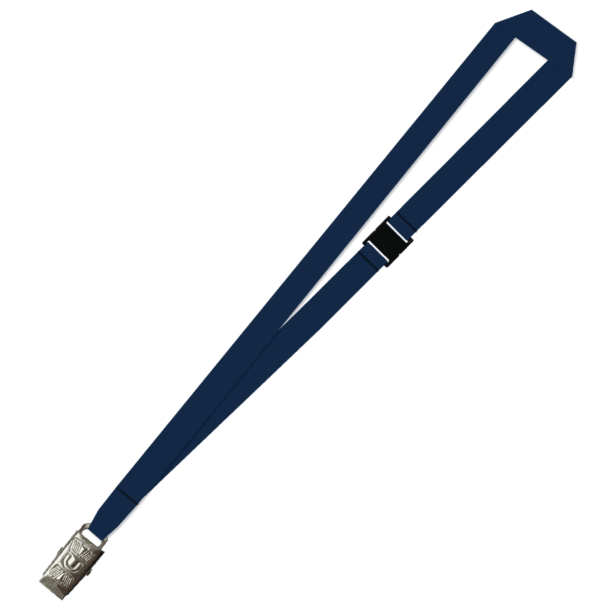 Gemini Plain Lanyard with Alligator Clip and Breakaway
