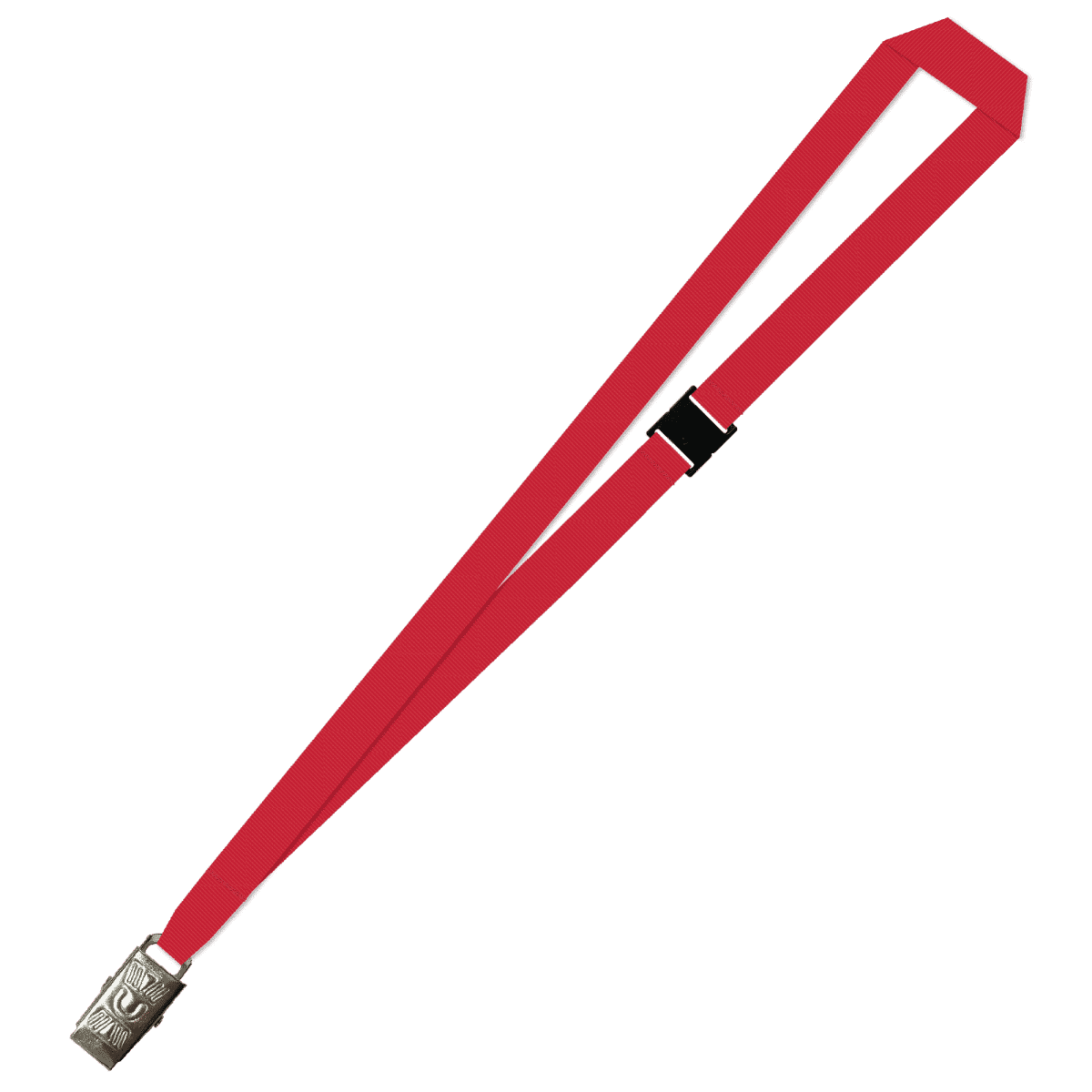 Gemini Plain Lanyard with Alligator Clip and Breakaway