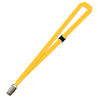 Gemini Plain Lanyard with Alligator Clip and Breakaway