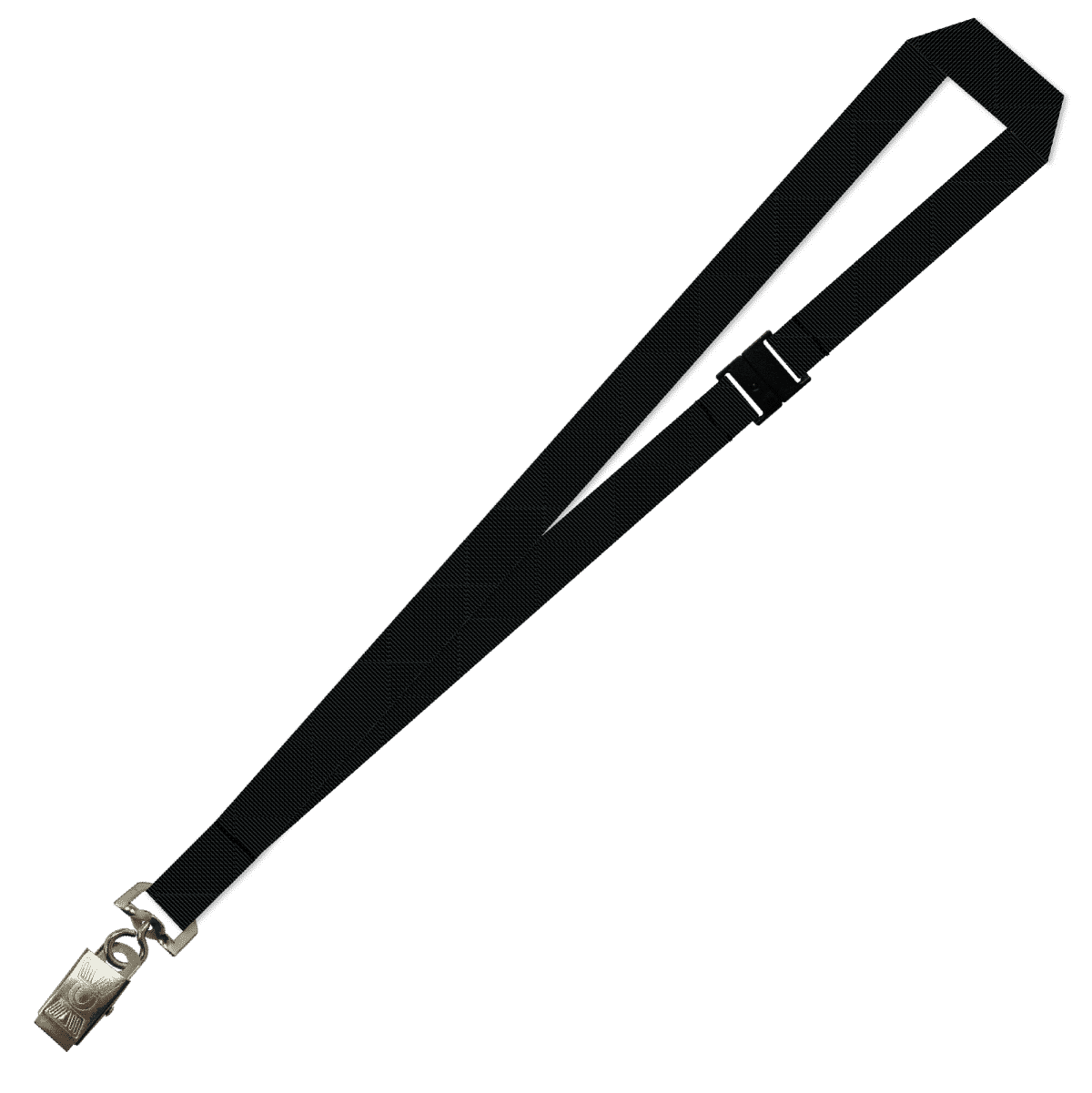 Gemini Plain Lanyard with Alligator Clip and Breakaway