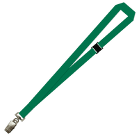 Gemini Plain Lanyard with Alligator Clip and Breakaway